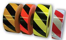 Hazard Stripe reflective marking tape