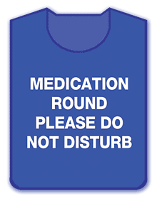 medication round safety vest